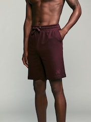 Red/Green/Neutral Lightweight 100% Cotton Shorts 3 Pack - Image 3 of 8