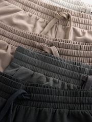 Neutral/Grey Regular Fit Lightweight Shorts 5 Pack - Image 15 of 18