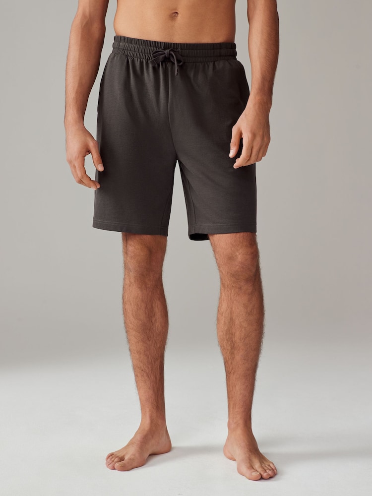 Neutral/Grey Regular Fit Lightweight Shorts 5 Pack - Image 7 of 18