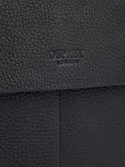 OSPREY LONDON The Forest Leather Black Briefcase - Image 7 of 7