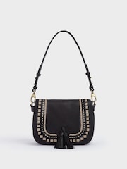 OSPREY LONDON The Dakota Cross-Body Black Bag - Image 2 of 7