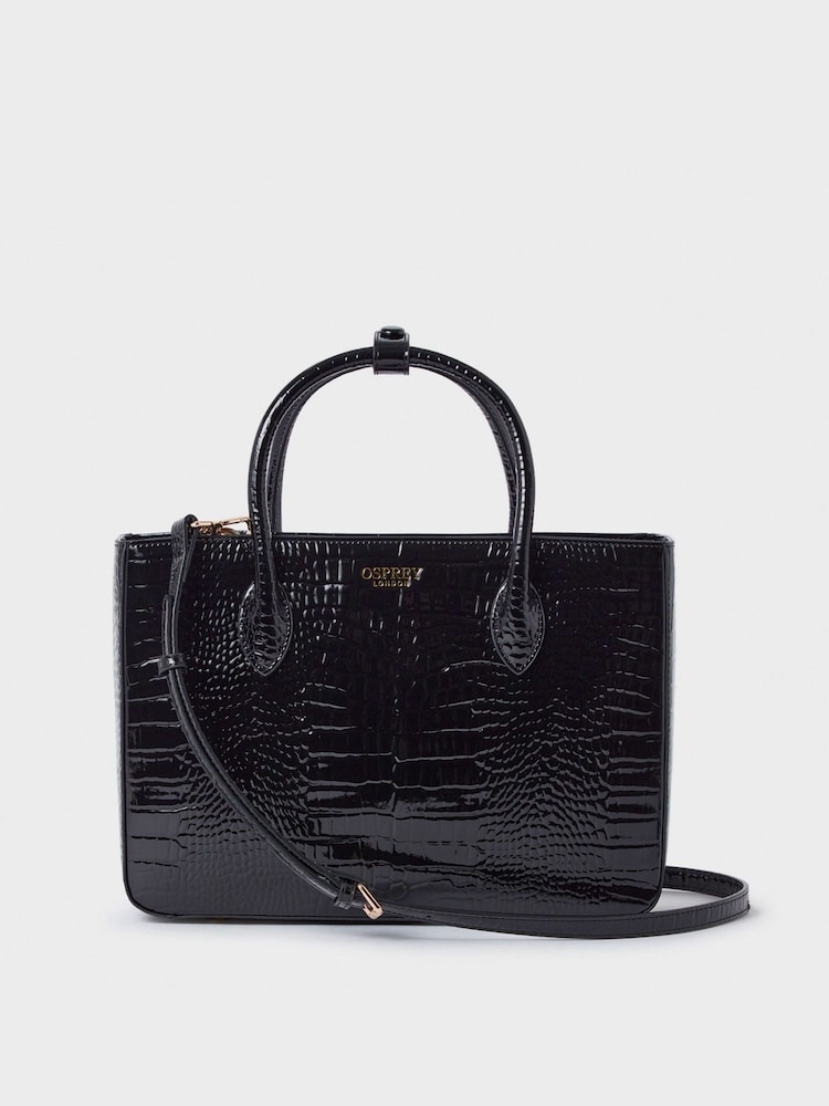 OSPREY LONDON The Fulham Faux Leather Grab Bag - Image 1 of 5