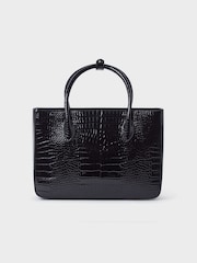 OSPREY LONDON The Fulham Faux Leather Grab Bag - Image 4 of 5