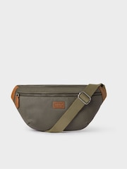 OSPREY LONDON Grantham Waxed Canvas & Leather Bumbag - Image 1 of 5