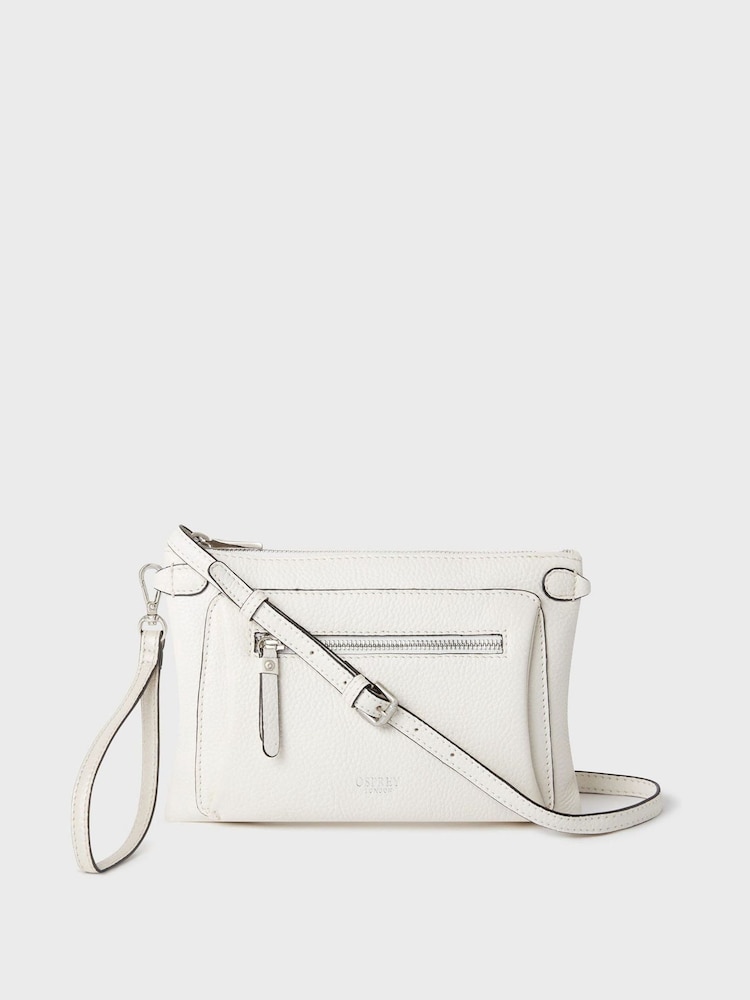 OSPREY LONDON The Ruby Leather Cross-Body Bag - Image 1 of 5