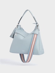 OSPREY LONDON Natural The Stella Leather Hobo Bag - Image 1 of 5