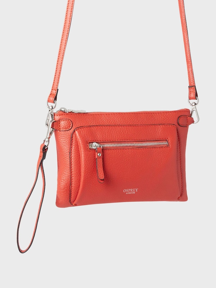 OSPREY LONDON The Ruby Leather Cross-Body Bag - Image 2 of 5