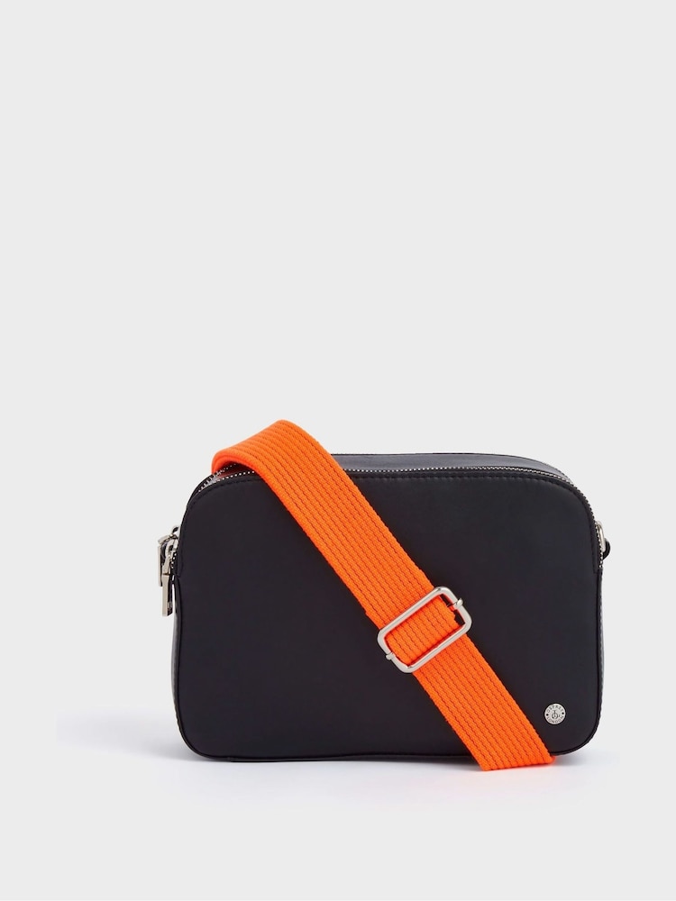 OSPREY LONDON The Hoxton Leather Camera Black Bag - Image 1 of 5