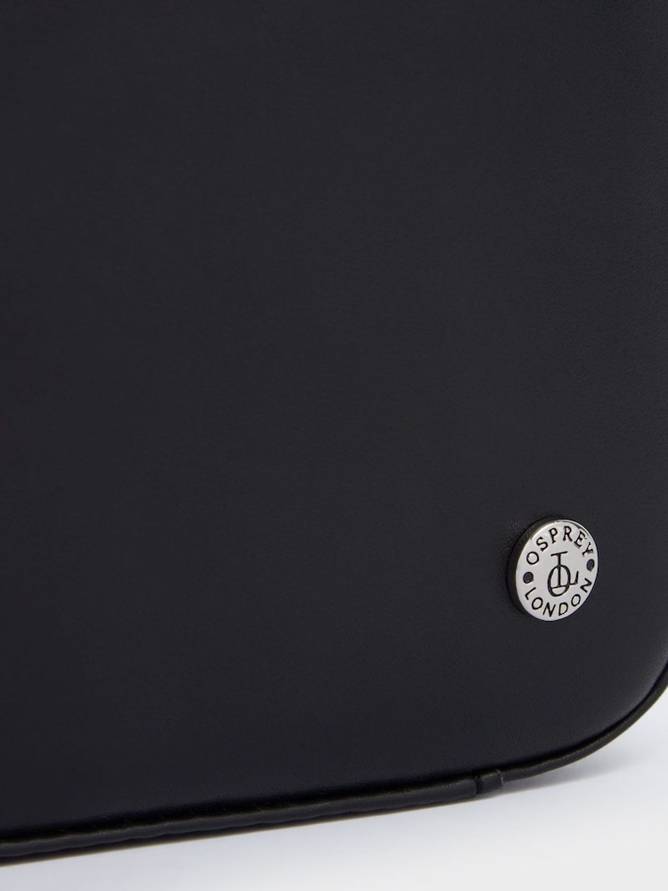 OSPREY LONDON The Hoxton Leather Camera Black Bag - Image 5 of 5