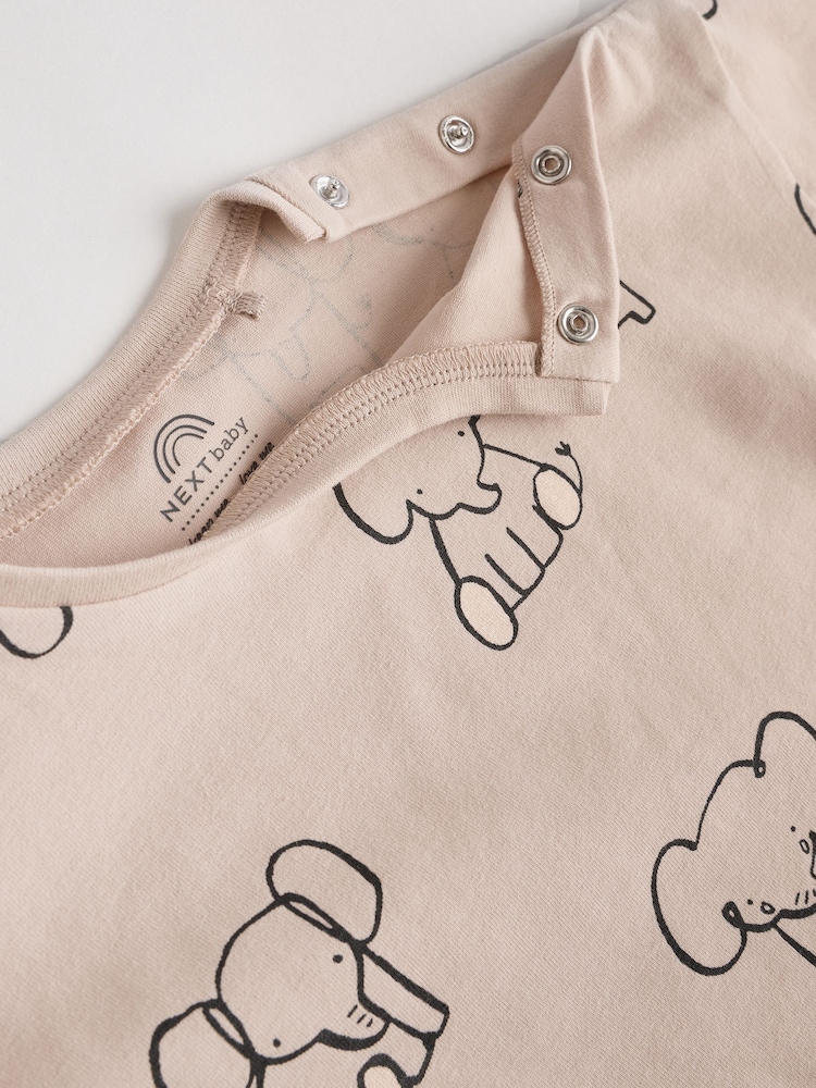 Mono Elephant Baby Tops and Leggings 6 Piece Set - Image 14 of 14