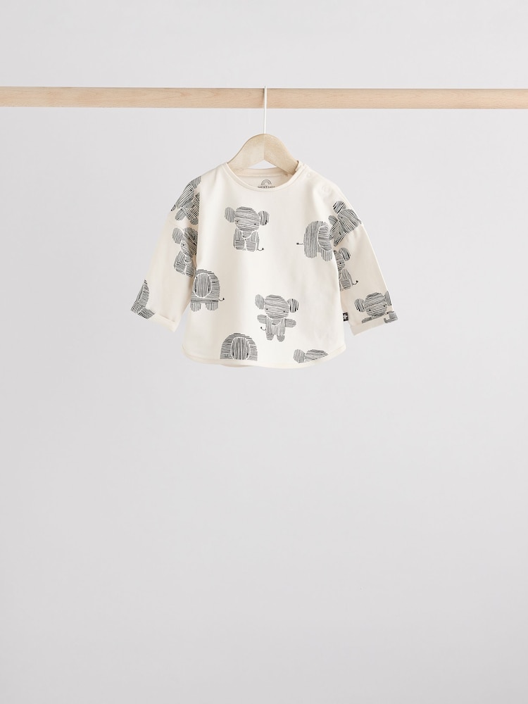 Mono Elephant Baby Tops and Leggings 6 Piece Set - Image 7 of 14