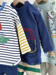 Bright Transport Baby Tops and Leggings 6 Piece Set - Image 11 of 16