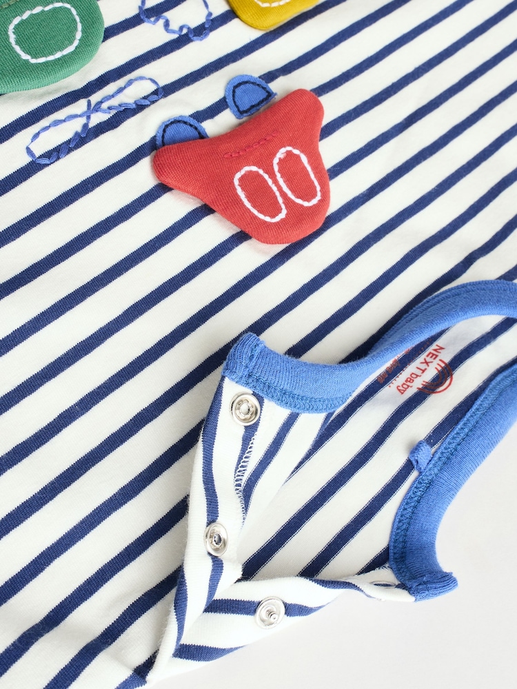 Bright Transport Baby Tops and Leggings 6 Piece Set - Image 13 of 16