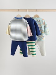 Bright Transport Baby Tops and Leggings 6 Piece Set - Image 2 of 16