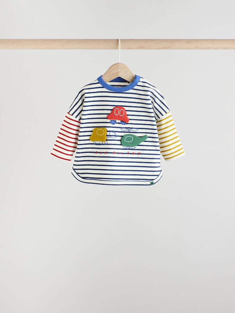 Bright Transport Baby Tops and Leggings 6 Piece Set - Image 3 of 16