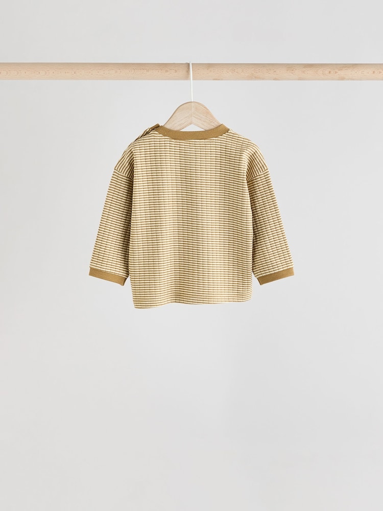 Mineraalkleurig - Set van 4 T-shirts met lange mouwen voor baby's - Image 6 of 12