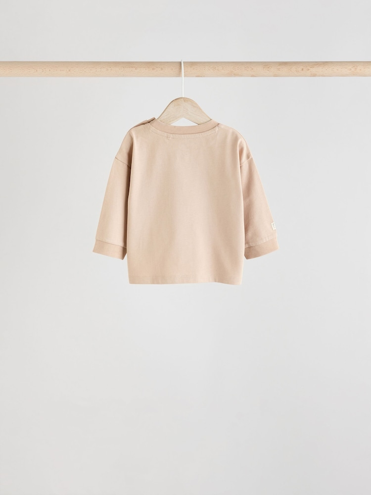 Mono/Neutral - Lot de 4 t-shirts à manches longues bébé - Image 7 of 12
