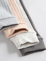 Mono/Neutral Baby Leggings 4 Pack - Image 10 of 10