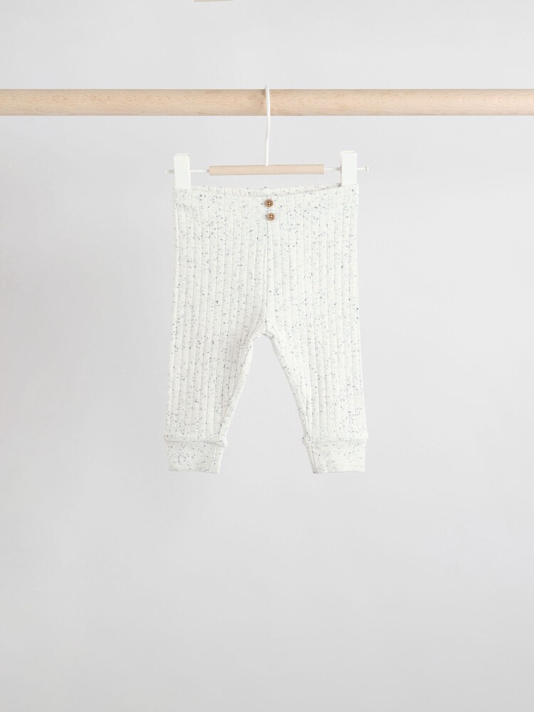Mono/Neutral Baby Leggings 4 Pack