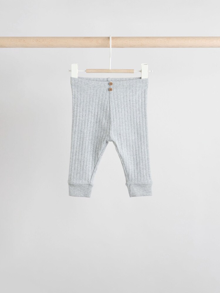 Mono/Neutral Baby Leggings 4 Pack