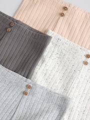 Mono/Neutral Baby Leggings 4 Pack - Image 9 of 10