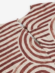 Brown Bubble Hem Boxy T-Shirt - Image 6 of 6