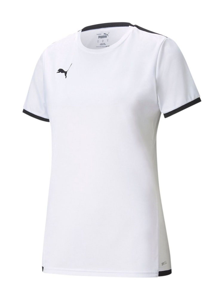 Puma White Womens teamLIGA Football Jersey Top - Image 1 of 2