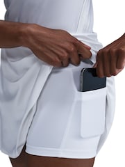 Nike White Victory Dri-FIT Mid-Rise Flouncy Skirt - Image 6 of 7