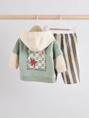 Mono Graffiti Baby Hooded Sweatshirt and Joggers Set - Image 2 of 13