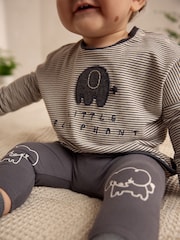 Mono Elephant Baby Top And Leggings Set - Image 13 of 14