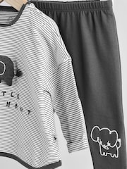 Mono Elephant Baby Top And Leggings Set - Image 7 of 14