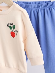 Bright Veg Baby Sweatshirt and Joggers Set 2 Piece - Image 5 of 13