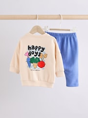 Bright Veg Baby Sweatshirt and Joggers Set 2 Piece - Image 8 of 13
