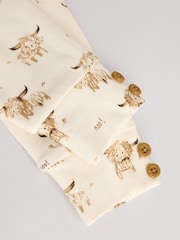 Blue/Neutral Hamish Baby Top And Leggings Set - Image 11 of 11