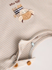 Blue/Neutral Hamish Baby Top And Leggings Set - Image 9 of 11
