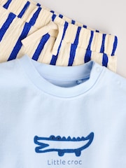 Blue Crocodile Baby Top and Trousers 2 Piece Set - Image 8 of 10