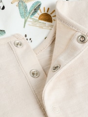 Neutral Safari Baby Top And Leggings Set - Image 10 of 11