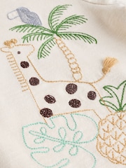 Neutral Safari Baby Top And Leggings Set - Image 11 of 11