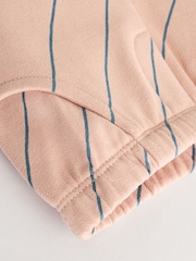 Neutral Stripe Jersey Cardigan and Joggers Baby 3 Piece Set - Image 16 of 16
