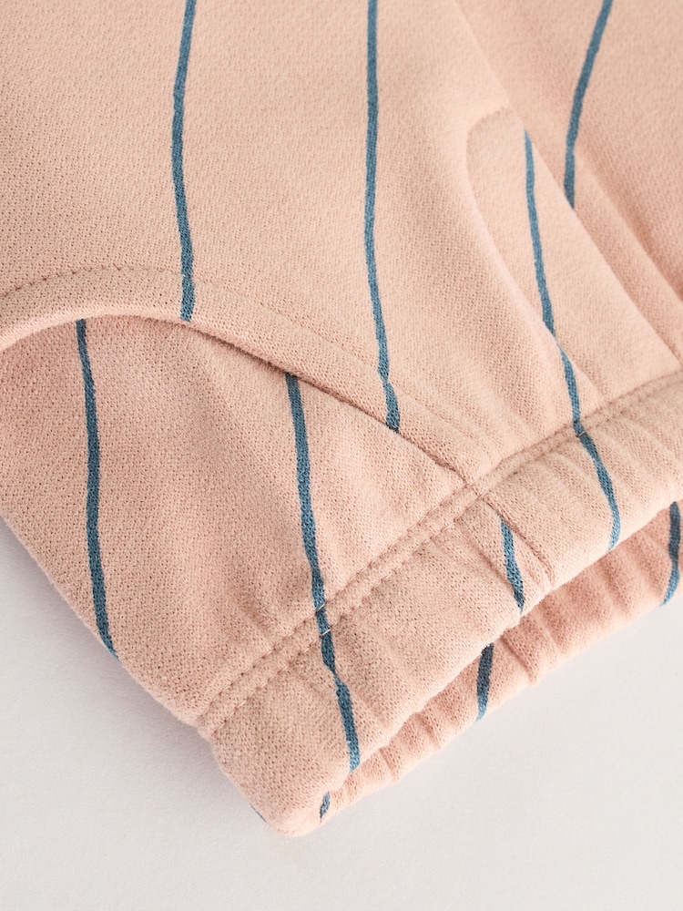 Neutral Stripe Jersey Cardigan and Joggers Baby 3 Piece Set - Image 16 of 16