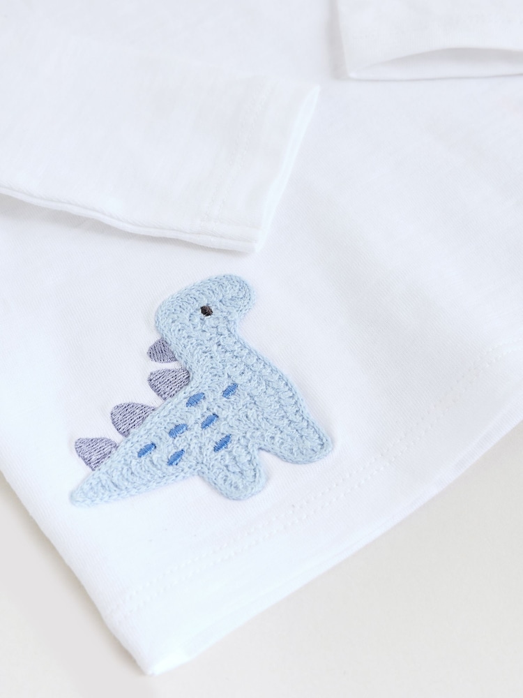 Blue Dino Baby  T Shirt and Legging Set (0mths-3yrs) - Image 16 of 16