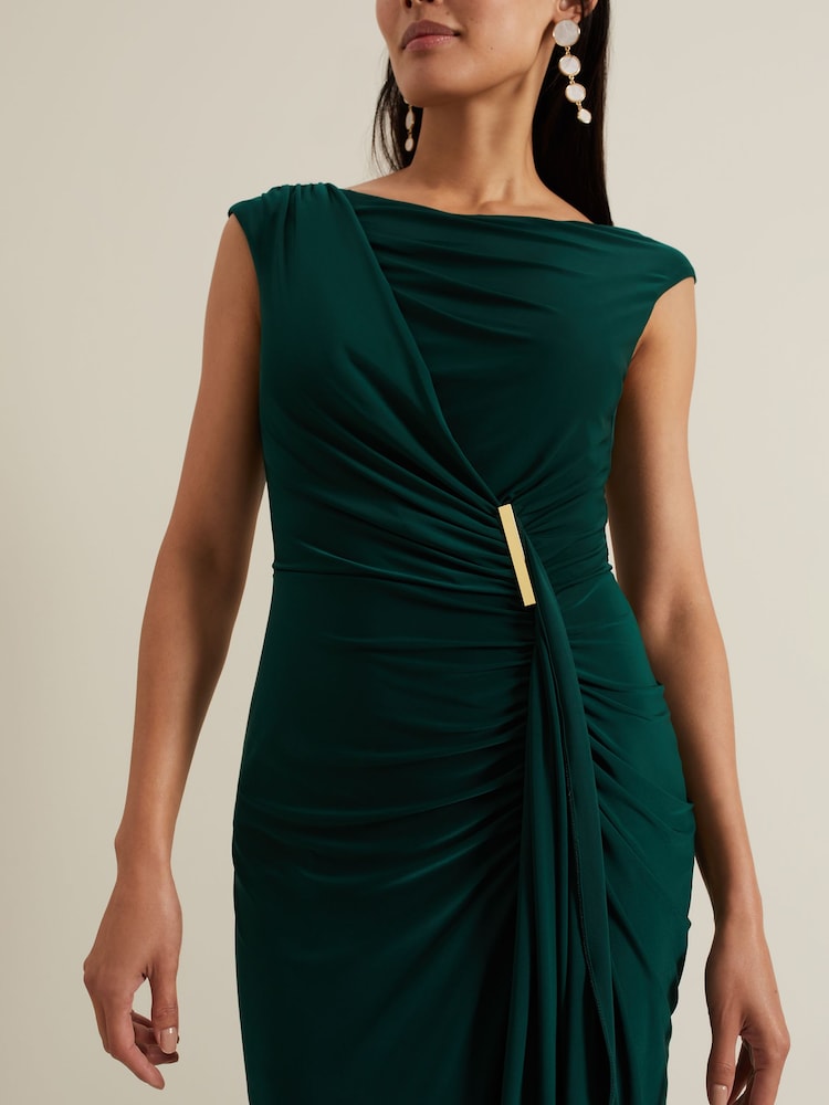 Phase Eight Green Donna Maxi Dress - Image 3 of 6
