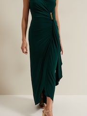 Phase Eight Green Donna Maxi Dress - Image 4 of 6