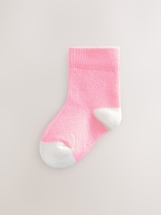 Pink Baby Socks 5 Pack (0mths-2yrs) - Image 5 of 8