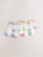 Rainbow Baby Socks 5 Pack (0mths-2yrs) - Image 1 of 1