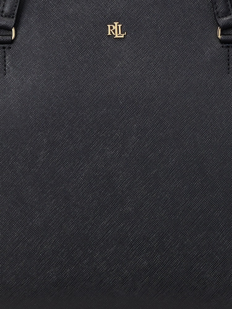 Lauren Ralph Lauren Black Karly Shopper Medium Tote - Image 6 of 6 Lauren Ralph Lauren Black Karly Shopper Medium Tote - Image 6 of 6