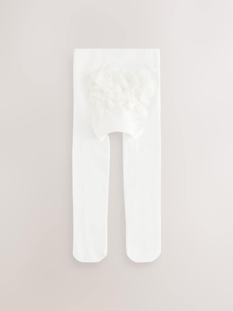 Blanc - Lot de 1 collants pour bébé (0mois à2ans) - Image 1 of 3