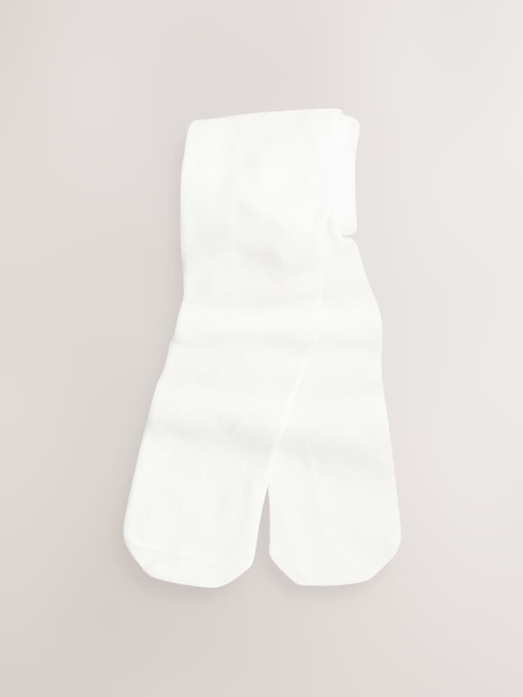 Blanc - Lot de 1 collants pour bébé (0mois à2ans) - Image 2 of 3