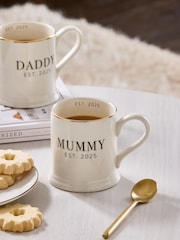 Black/White Est 2025 Mum Mug - Image 1 of 4