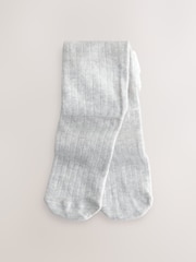 Pink/Grey Baby Tights 5 Pack (0mths-2yrs) - Image 5 of 8